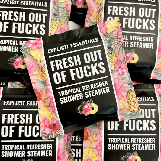 Fresh Outta Fucks Shower Puck