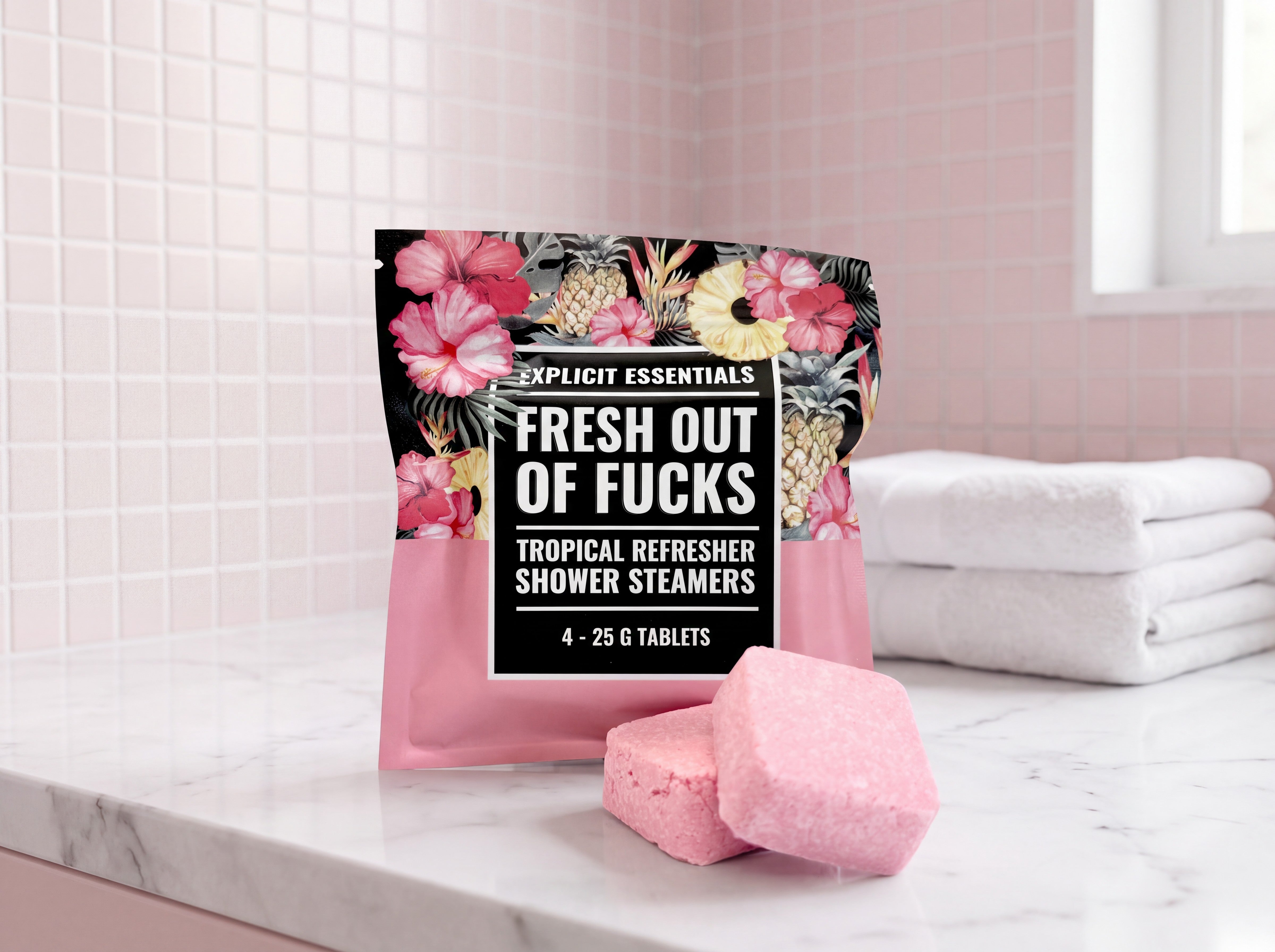 Fresh Outta Fucks Shower Steamer