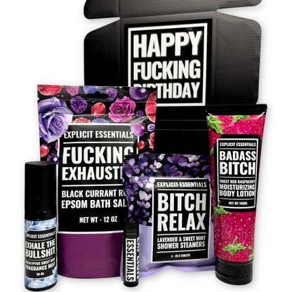 Happy Fucking Birthday Gift Box Set