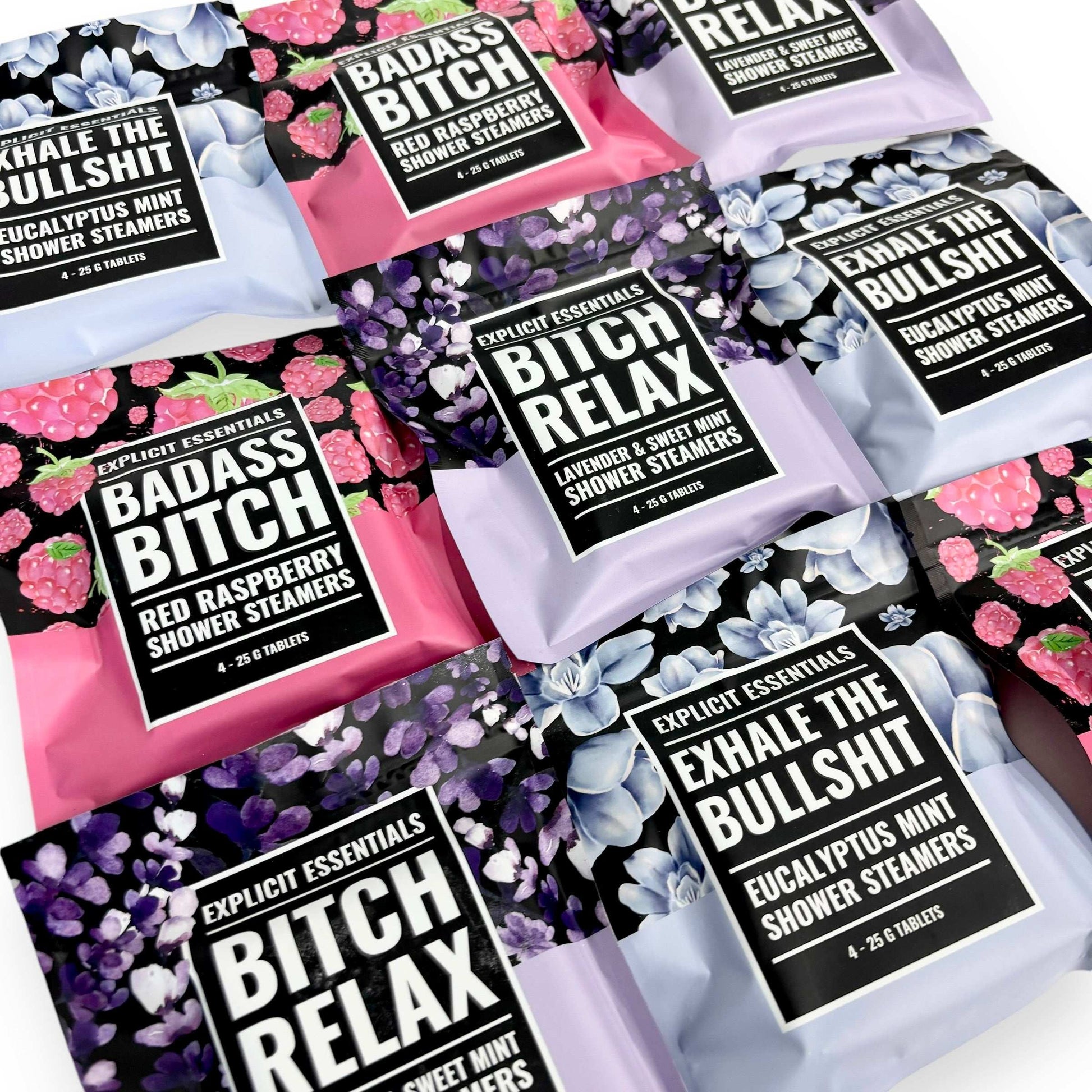 Happy Fucking Birthday Shower Steamer Gift Box Set