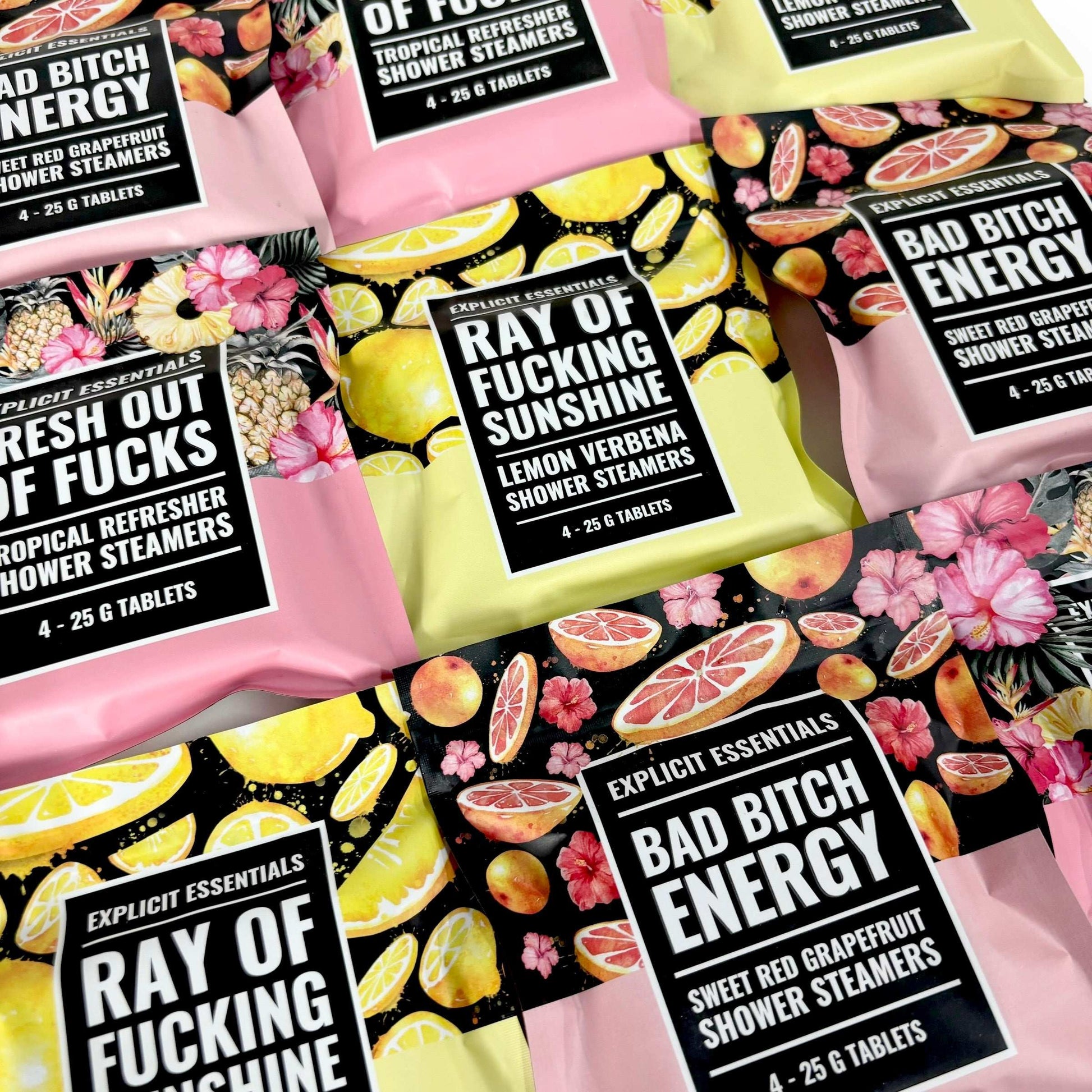 Miss Your Fucking Face Shower Steamer Gift Box Set