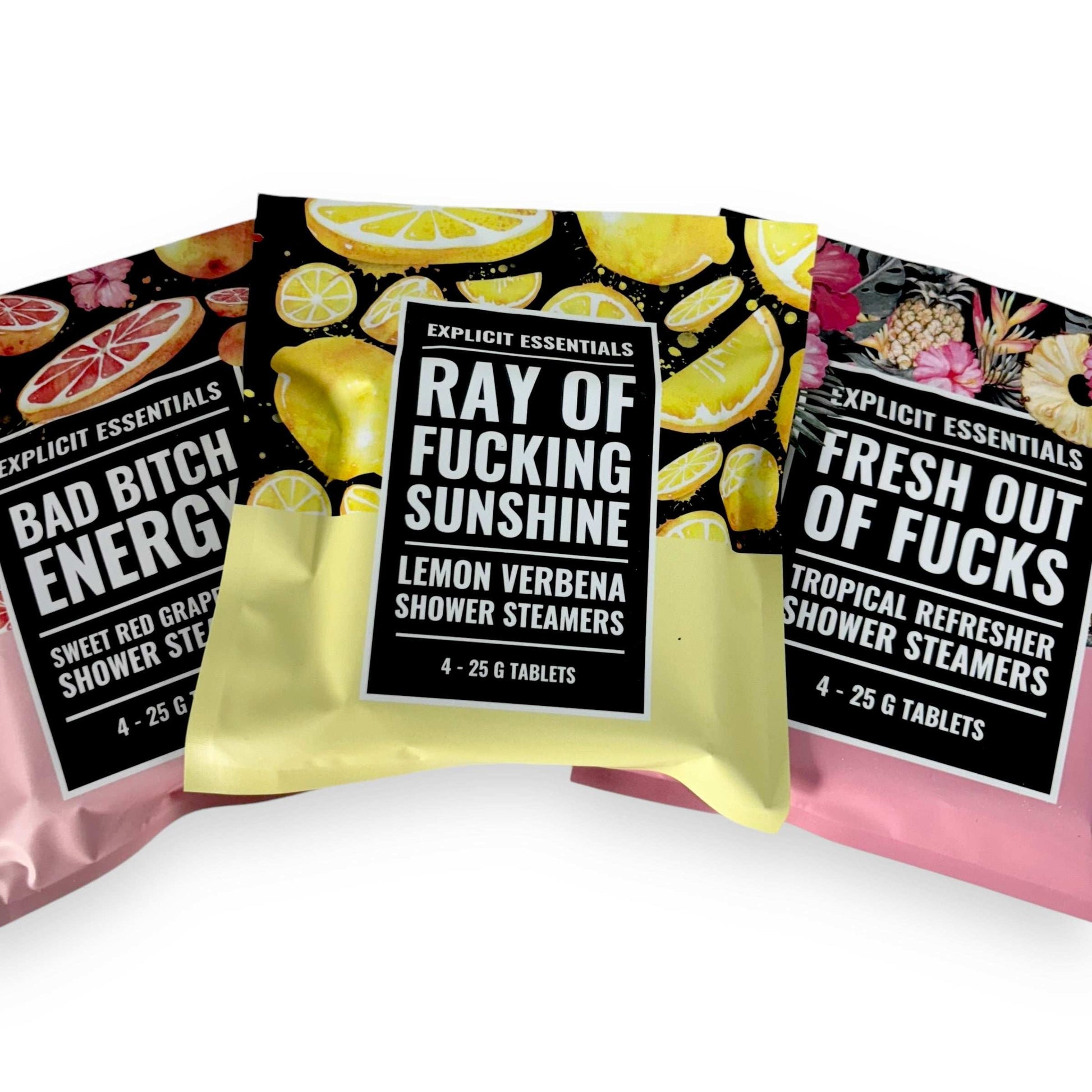 Miss Your Fucking Face Shower Steamer Gift Box Set