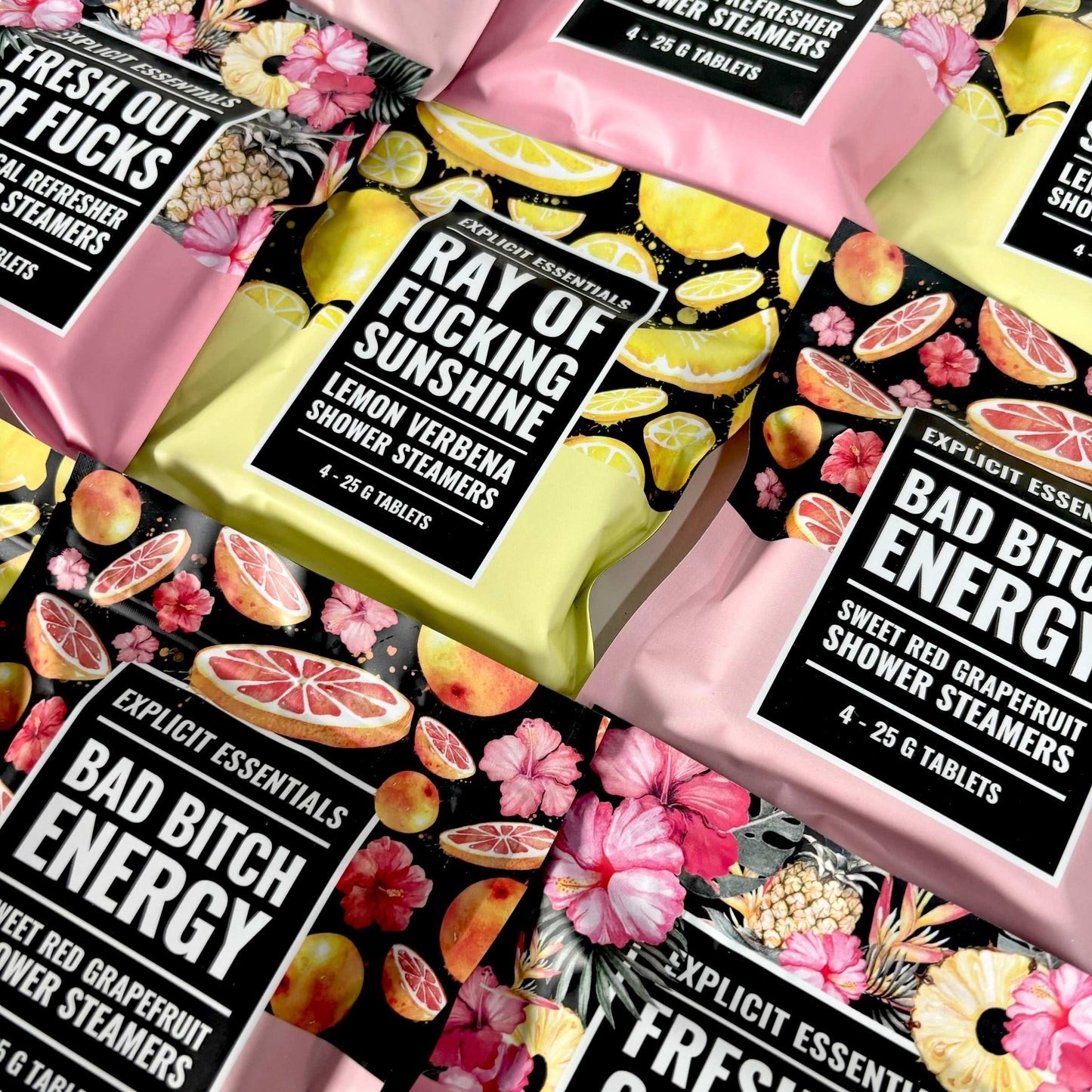 Miss Your Fucking Face Shower Steamer Gift Box Set