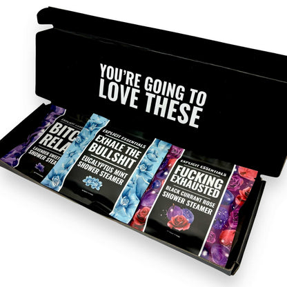 Relaxing Shower Steamer Puck Gift Box Set