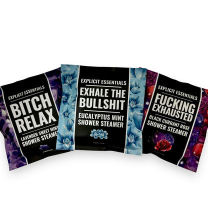 Relaxing Shower Steamer Puck Gift Box Set