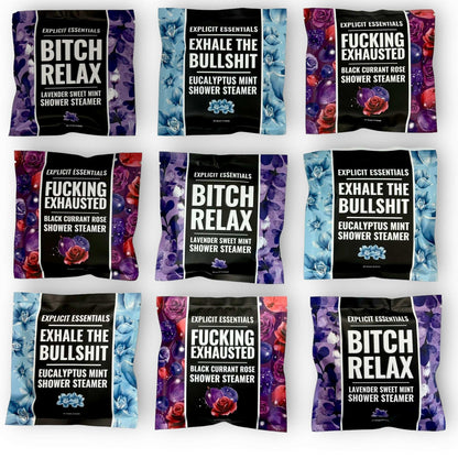 Relaxing Shower Steamer Puck Gift Box Set