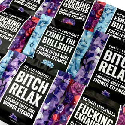 Relaxing Shower Steamer Puck Gift Box Set