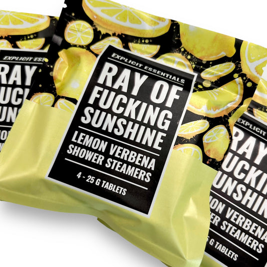 Ray of Fucking Sunshine Shower Steamer