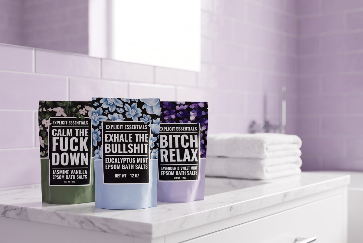 Calming Bath Salt Gift Set