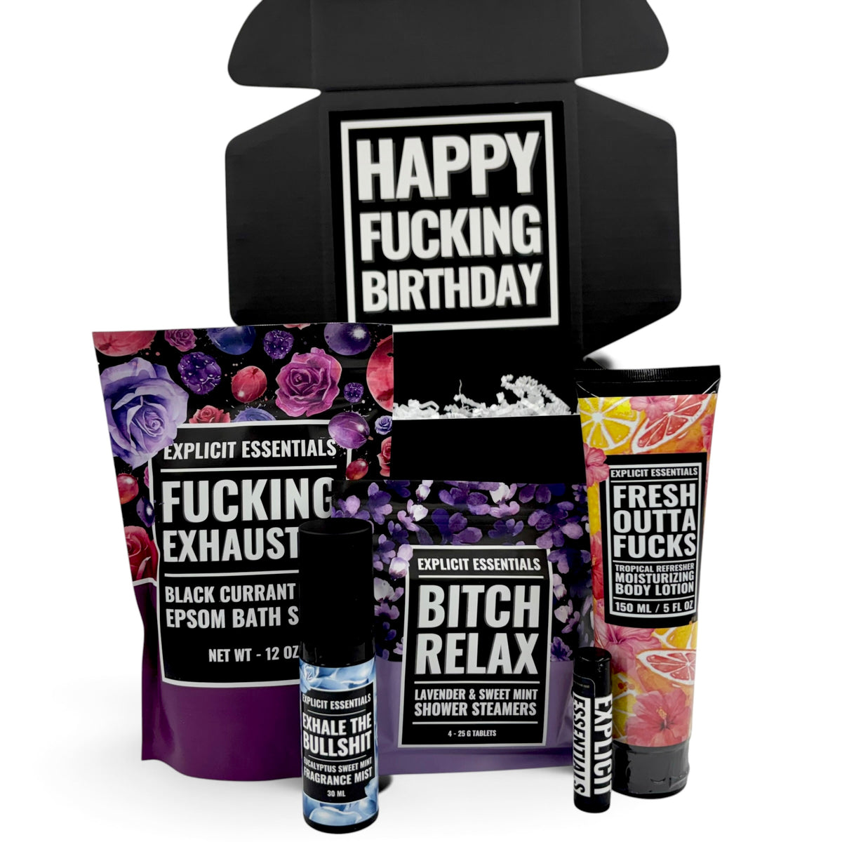 Happy Fucking Birthday Gift Box Set