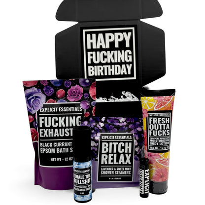 Happy Fucking Birthday Gift Box Set