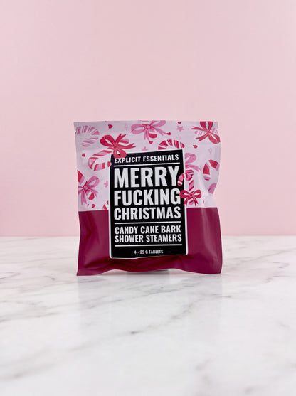Merry Fucking Christmas Shower Steamers