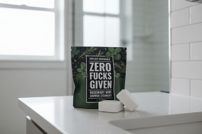 NEW Zero Fucks Given Shower Steamer