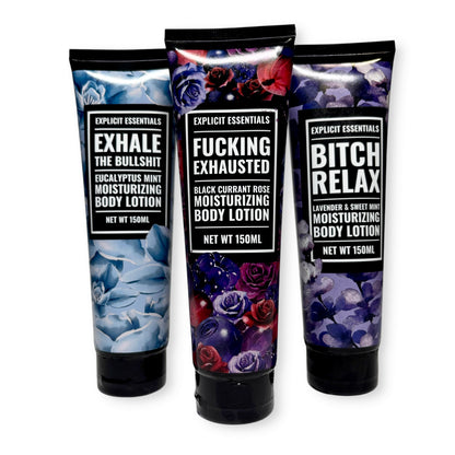 Relaxing Lotion Trio Set
