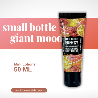 Bad Bitch Energy Mini Lotion