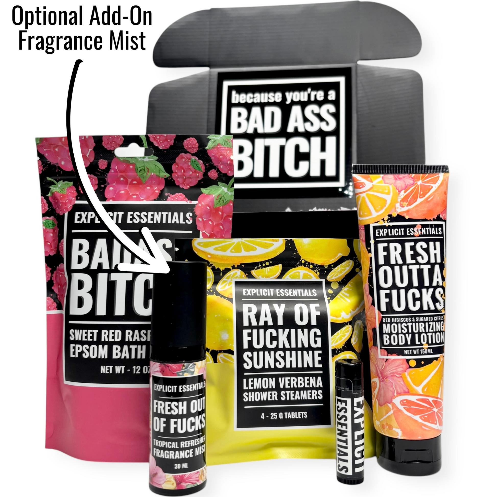 Bad Ass Bitch Gift Box Set - Gift Box