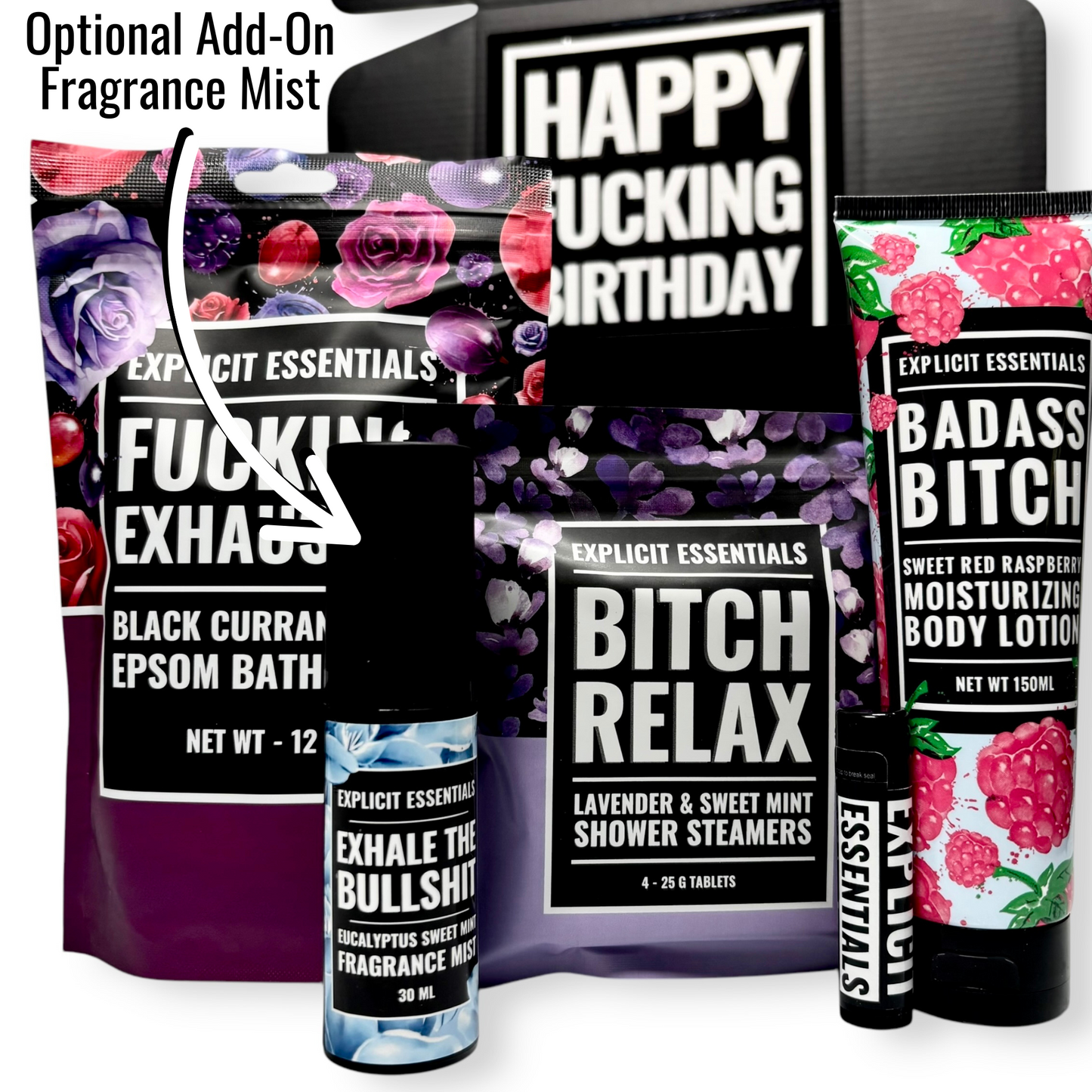 Happy Fucking Birthday Gift Box Set - Gift Box