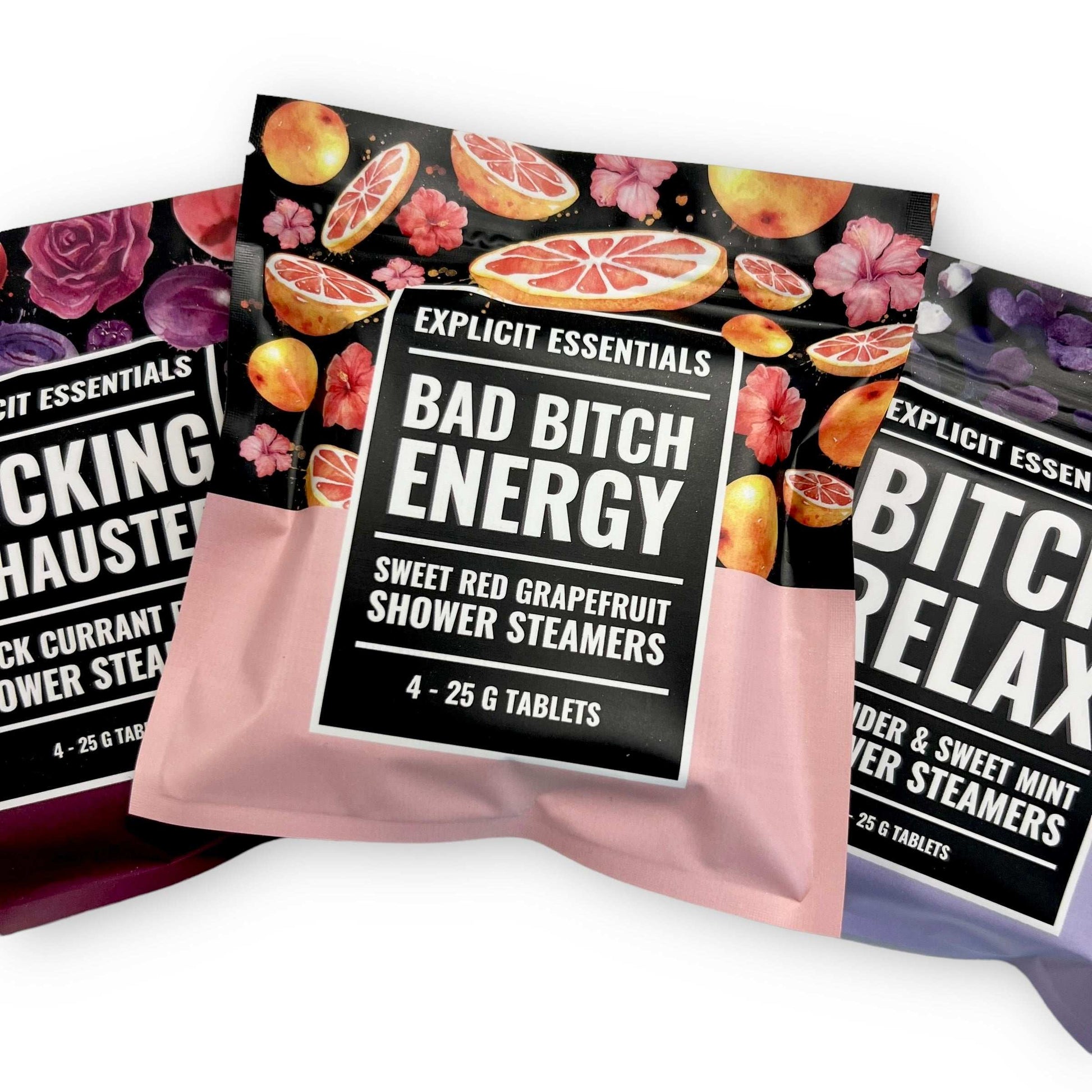 Relaxing Bad Bitch Shower Steamer Trio Set
