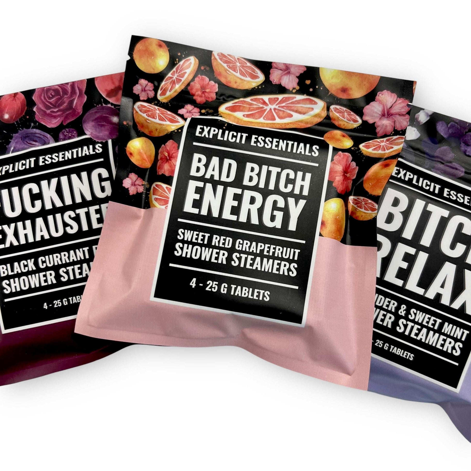 Relaxing Bad Bitch Shower Steamer Trio Set