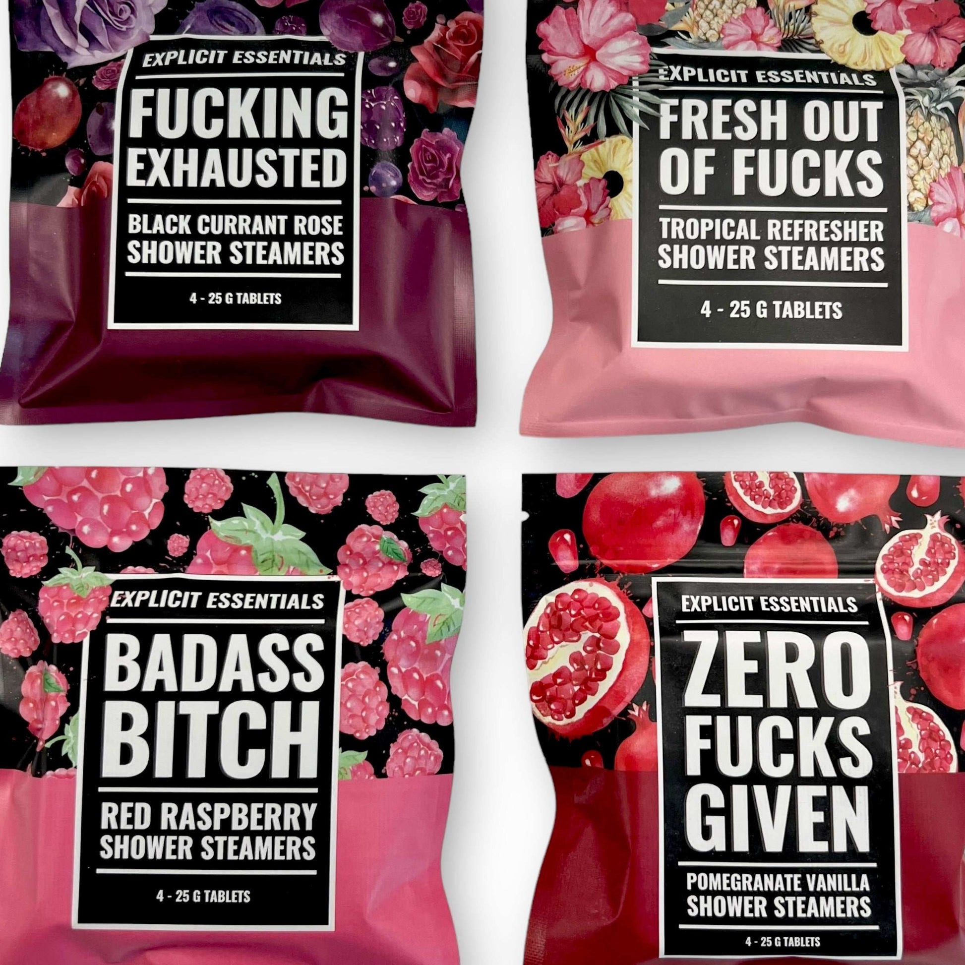 Favorite Pinks Shower Steamers Gift Set