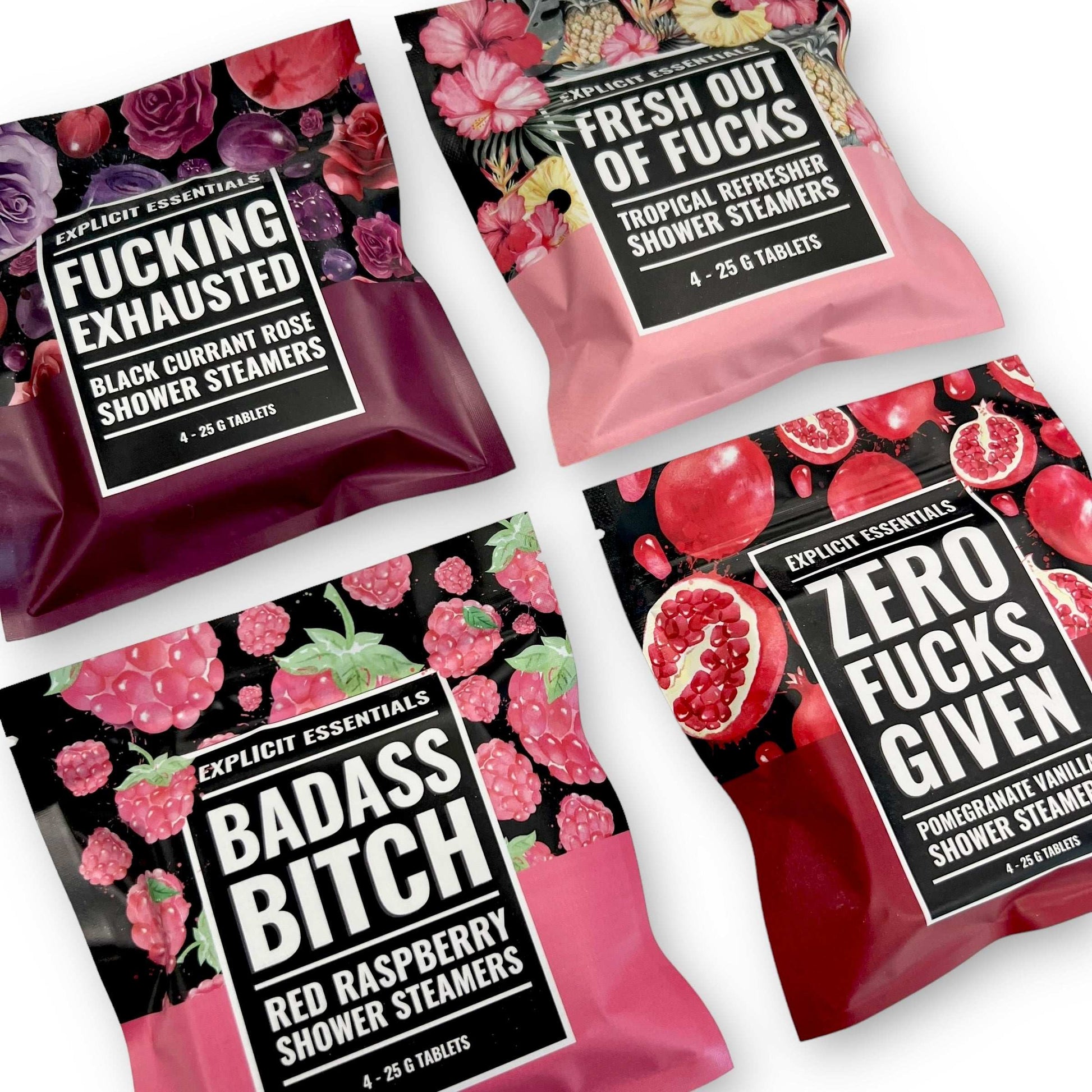 Favorite Pinks Shower Steamers Gift Set