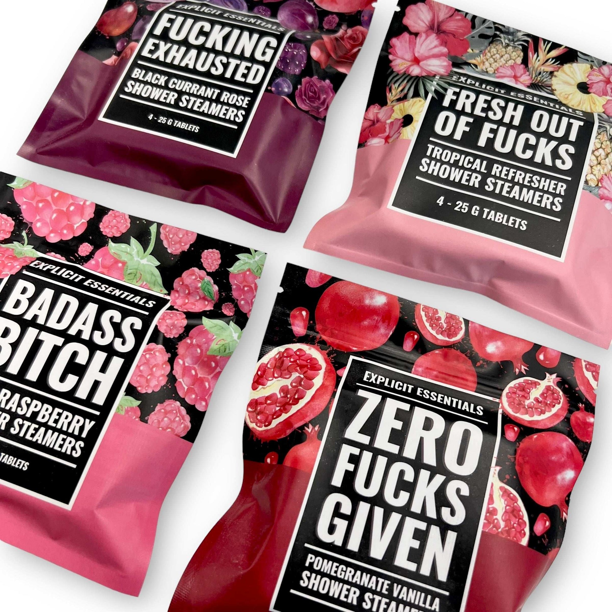 Favorite Pinks Shower Steamers Gift Set
