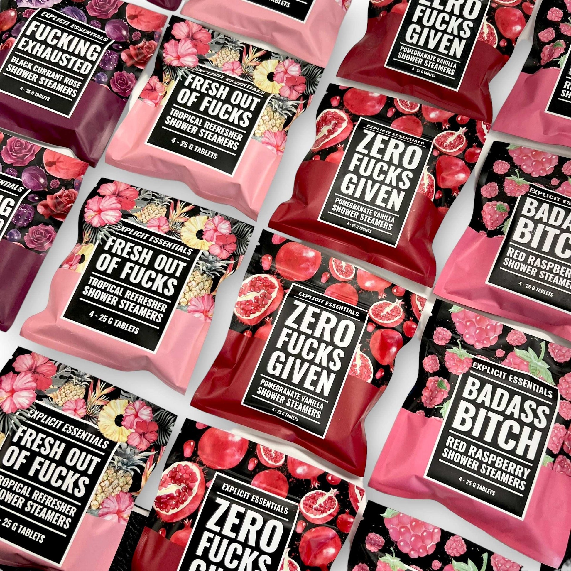 Favorite Pinks Shower Steamers Gift Set