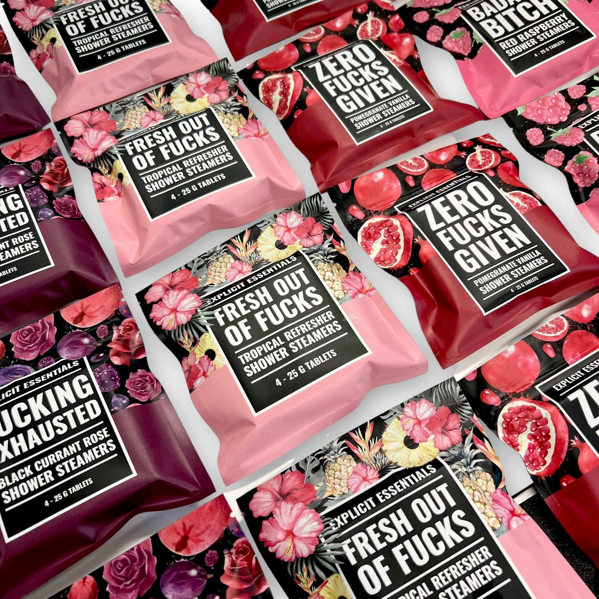 Favorite Pinks Shower Steamers Gift Set