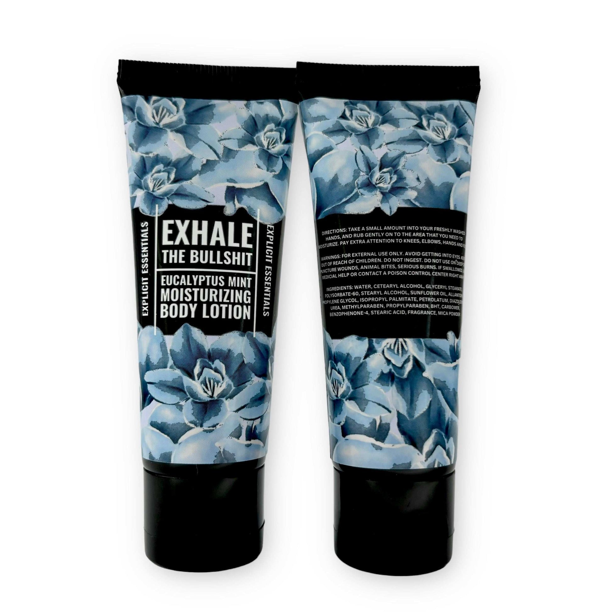 Exhale The Bullshit Mini Lotion