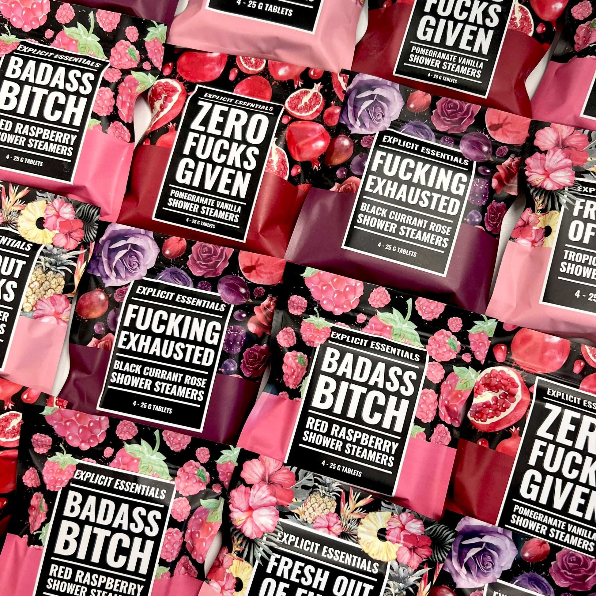 Favorite Pinks Shower Steamers Gift Set