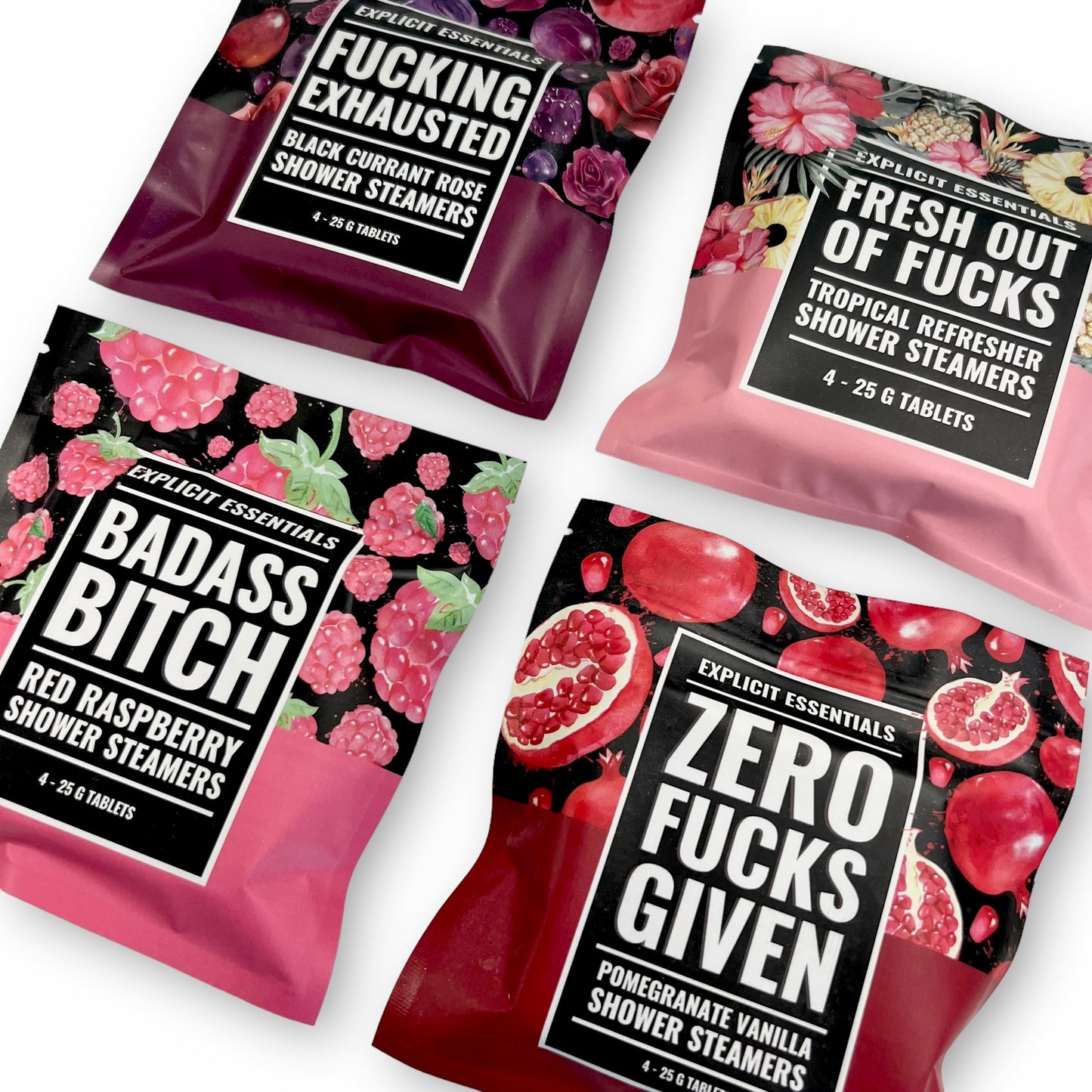 Favorite Pinks Shower Steamers Gift Set