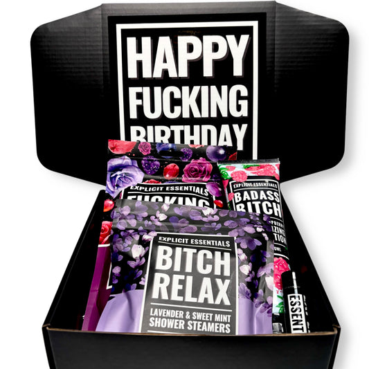 Happy Fucking Birthday Gift Box Set - Gift Box