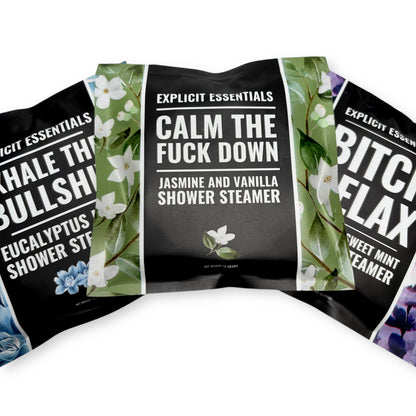 Calming Shower Steamer Puck Gift Box Set