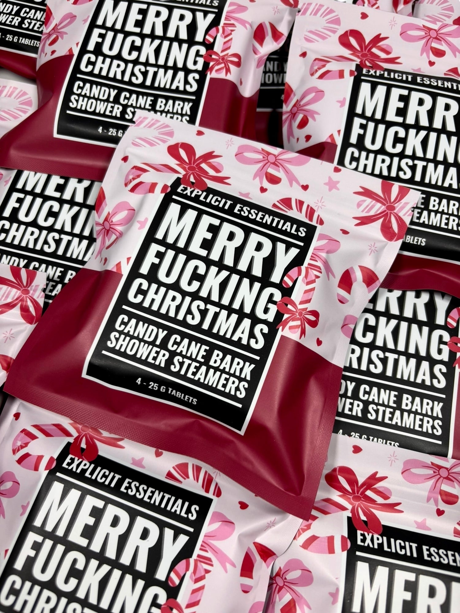 Merry Fucking Christmas Shower Steamers