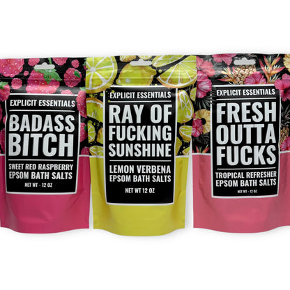 Energizing Bath Salt Trio Set