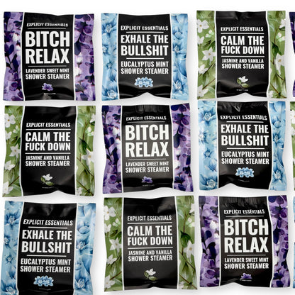 Calming Shower Steamer Puck Gift Box Set