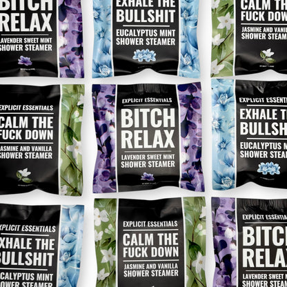 Calming Shower Steamer Puck Gift Box Set