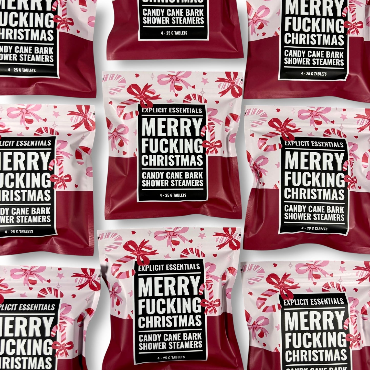 Merry Fucking Christmas Shower Steamers