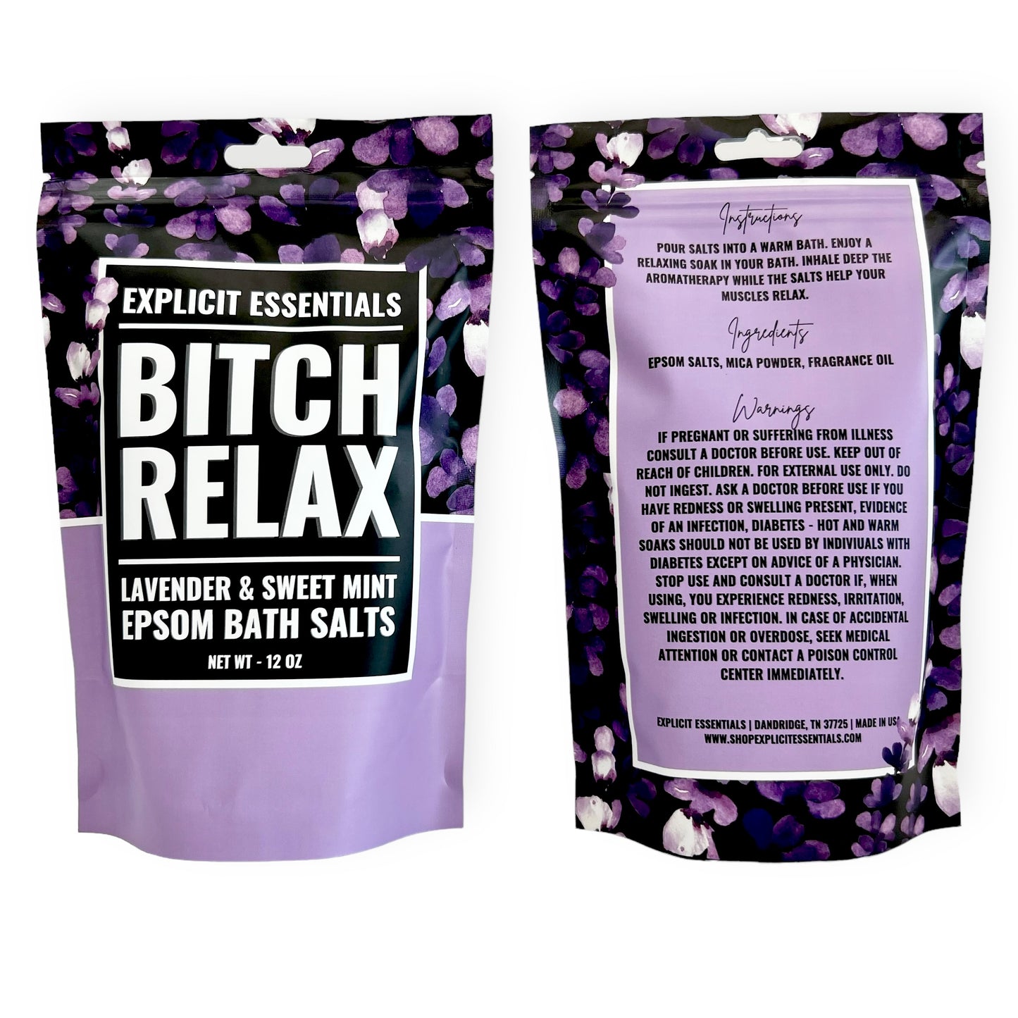 Bitch Relax Bag Bath Salts