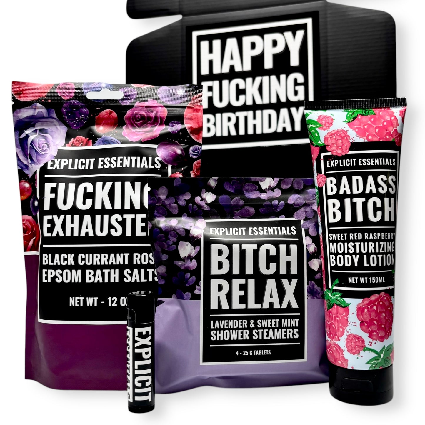 Happy Fucking Birthday Gift Box Set - No - Gift Box