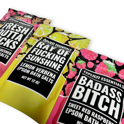 Energizing Bath Salt Trio Set