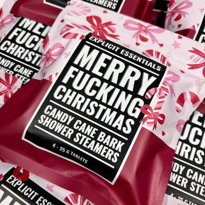 Merry Fucking Christmas Shower Steamers