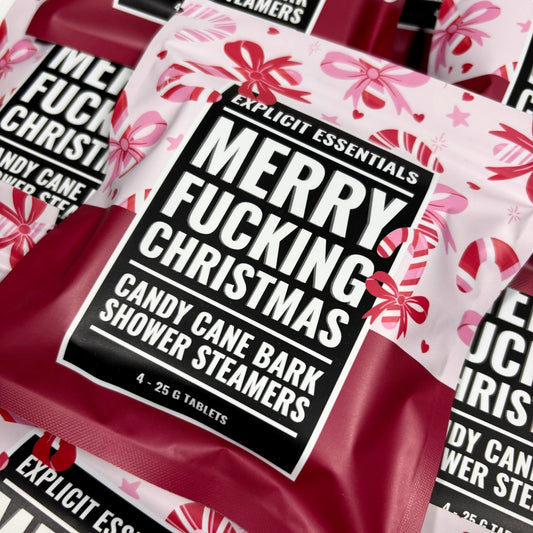 Merry Fucking Christmas Shower Steamers