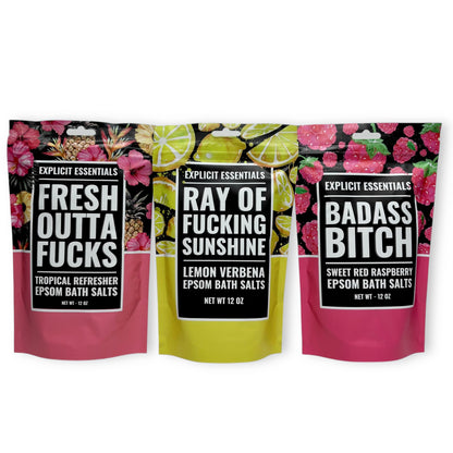 Energizing Bath Salt Trio Set