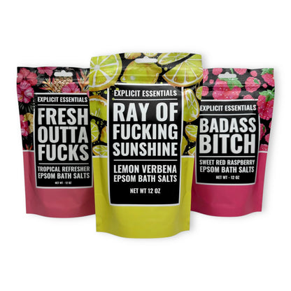 Energizing Bath Salt Trio Set