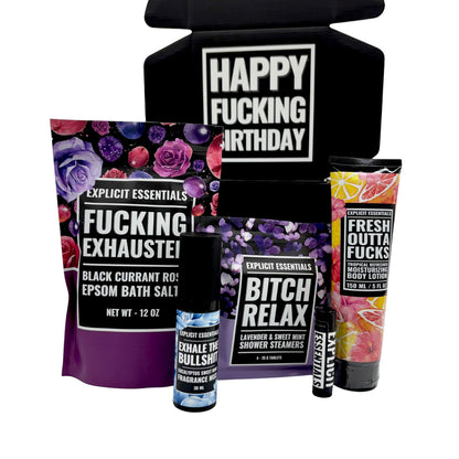 Happy Fucking Birthday Gift Box Set