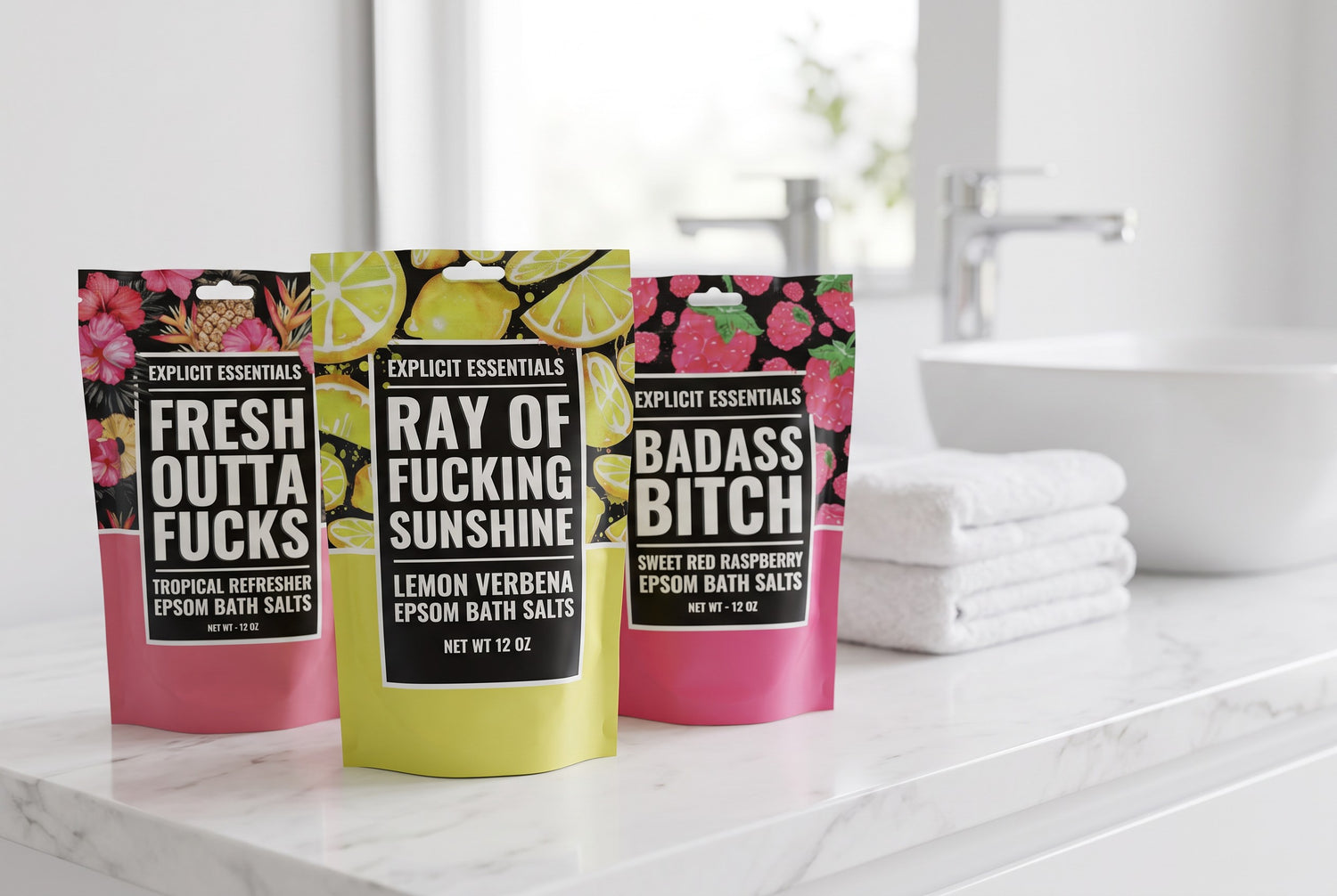 Energizing Bath Salt Gift Set