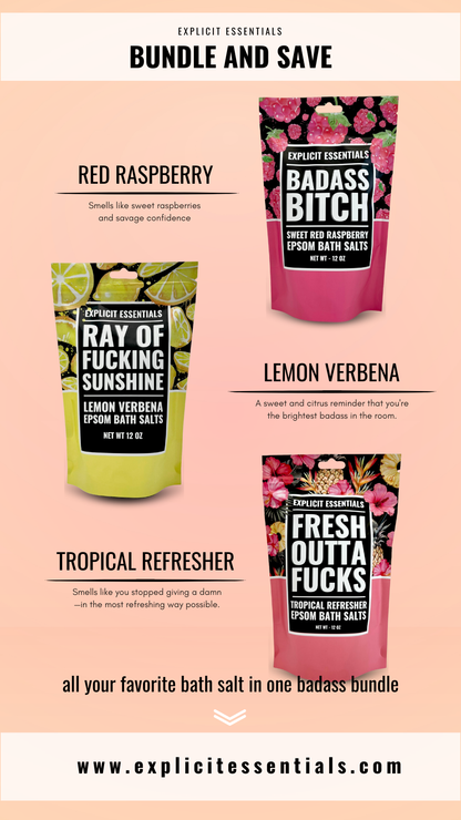 Energizing Bath Salt Trio Set