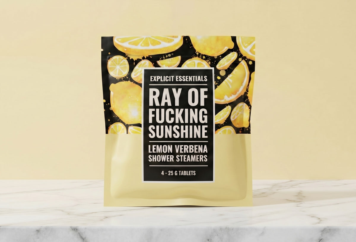 Ray of Fucking Sunshine Shower Steamer