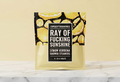 Ray of Fucking Sunshine Shower Steamer